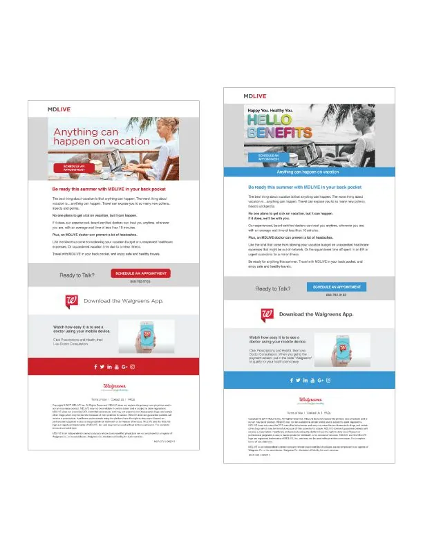 Walgreens summer campaign