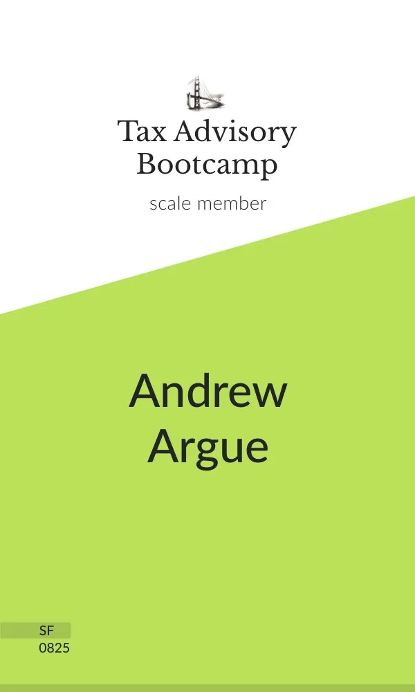 Scale member badge