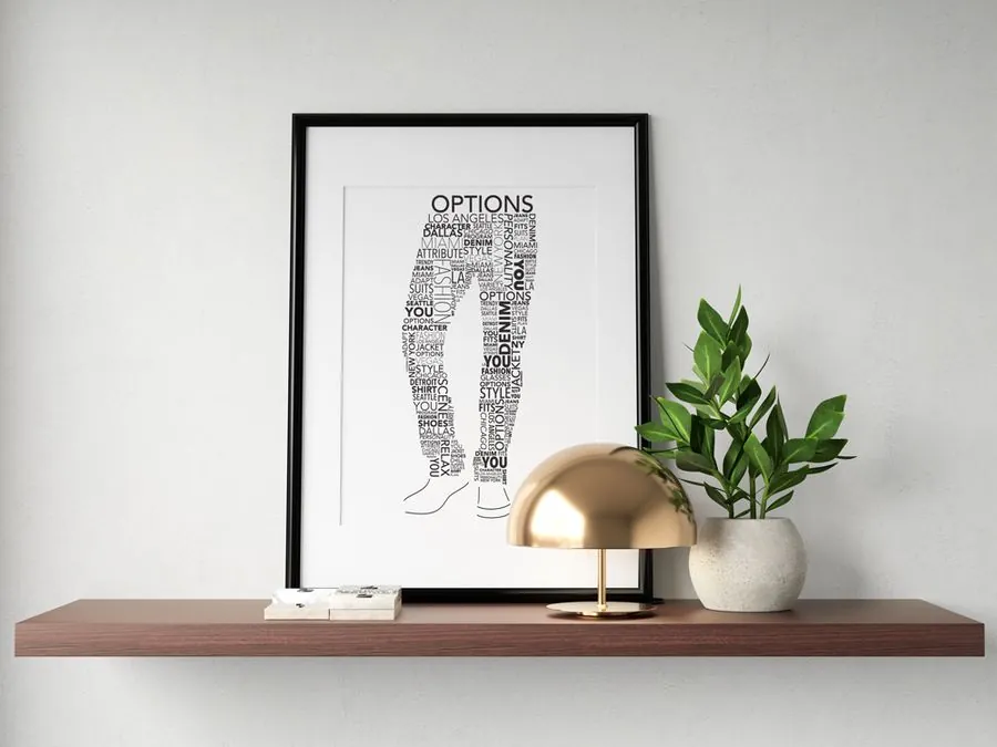 Typography Pants