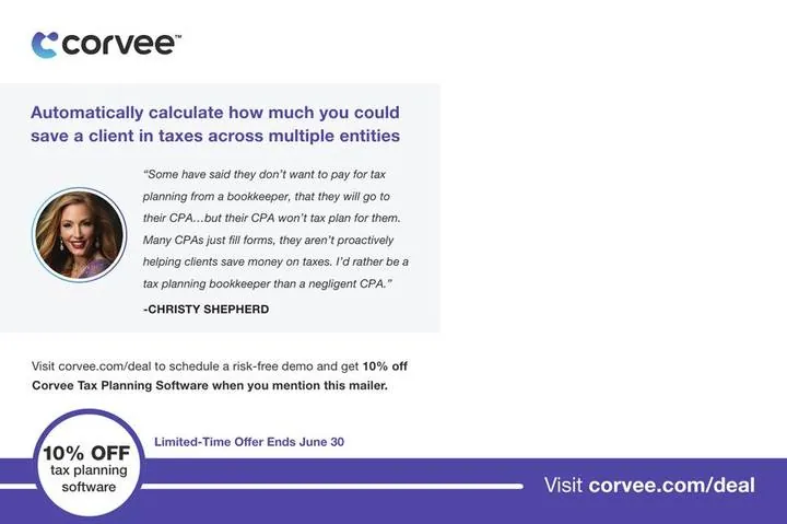 Tax preparation to tax planning, back