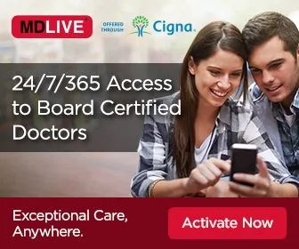 Cigna display ad, generic