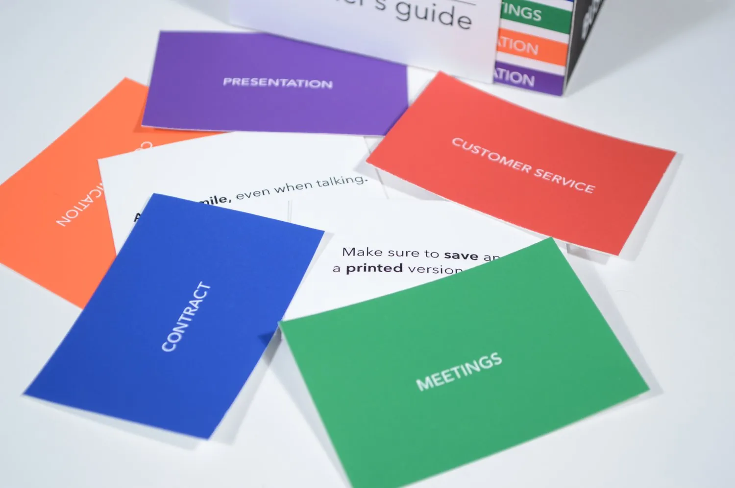 Tip cards