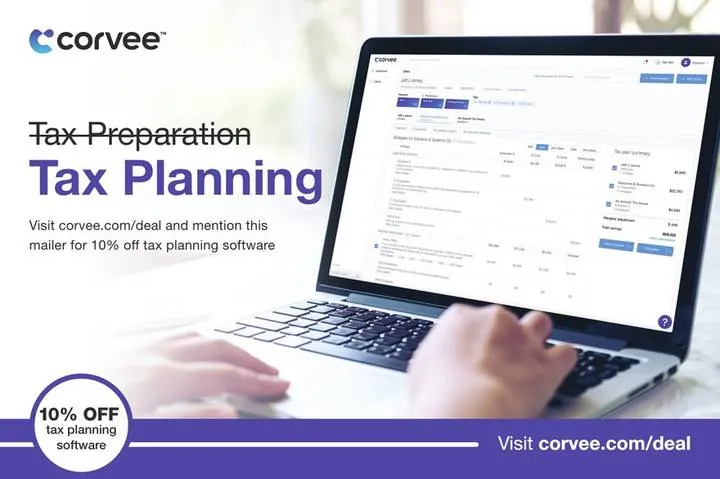 Tax preparation to tax planning, front