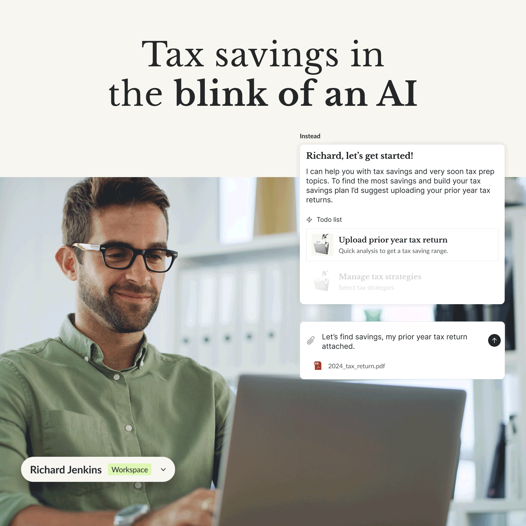 Blink of an AI