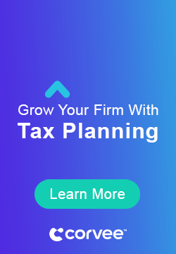 Tax planning ad, vertical