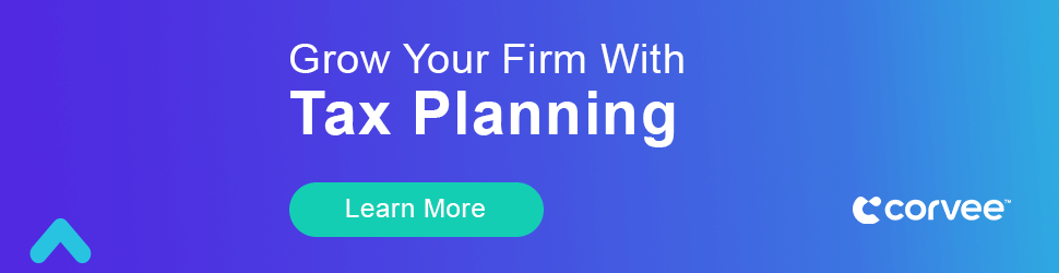 Tax planning ad, leaderboard