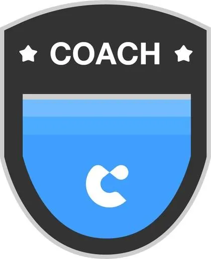 Success badge, Coach