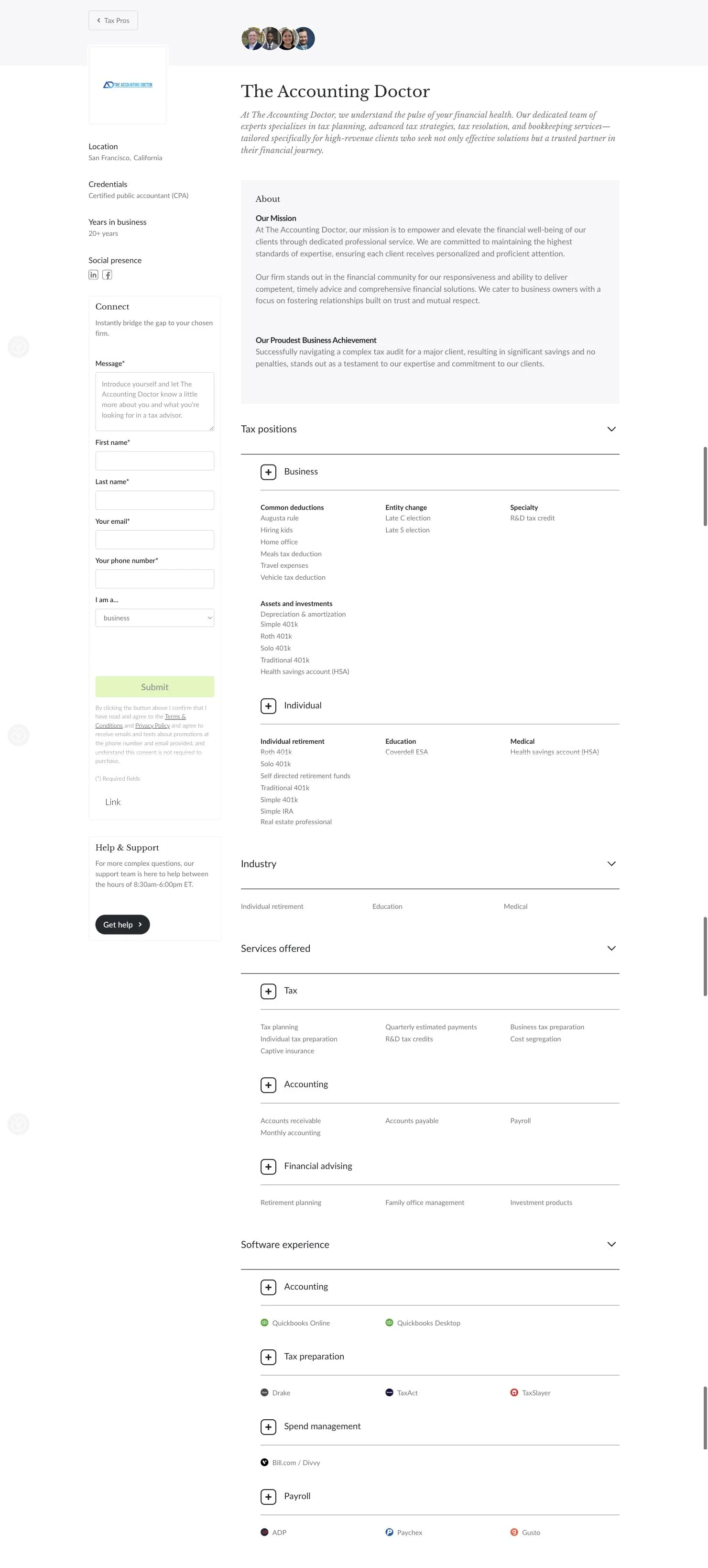 Firm profile